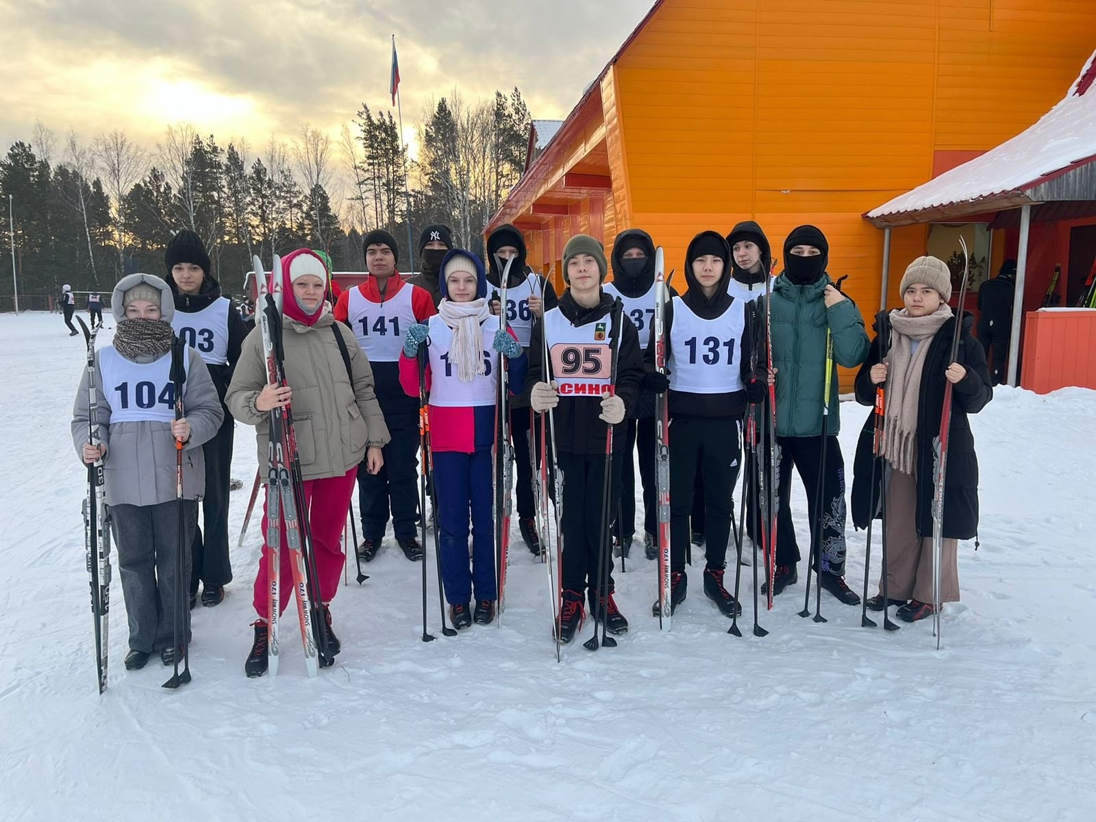 Открытое Первенство Асиновского района по лыжным гонкам.